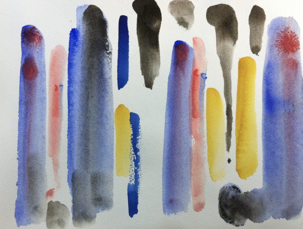 Aquarelle on paper, Berlin, 20.Nov.2013, 23/31 cm