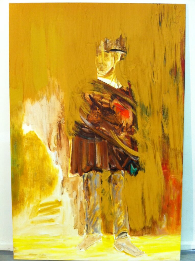 "Manet manebit", huile sur toile, Berlin 2012