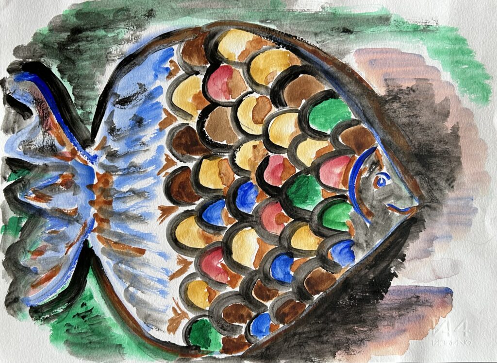 Poisson multicolore