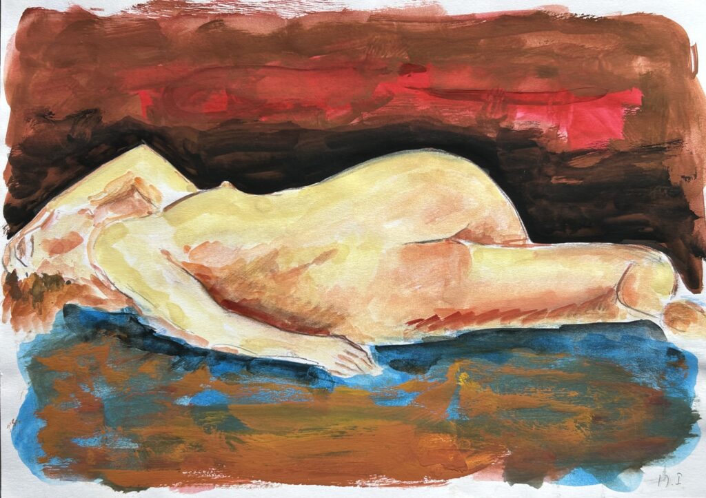 Nu couché
