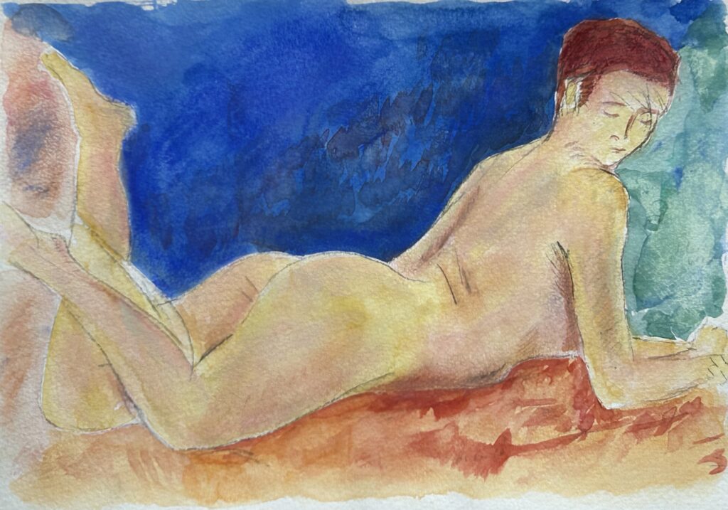 Nu couché